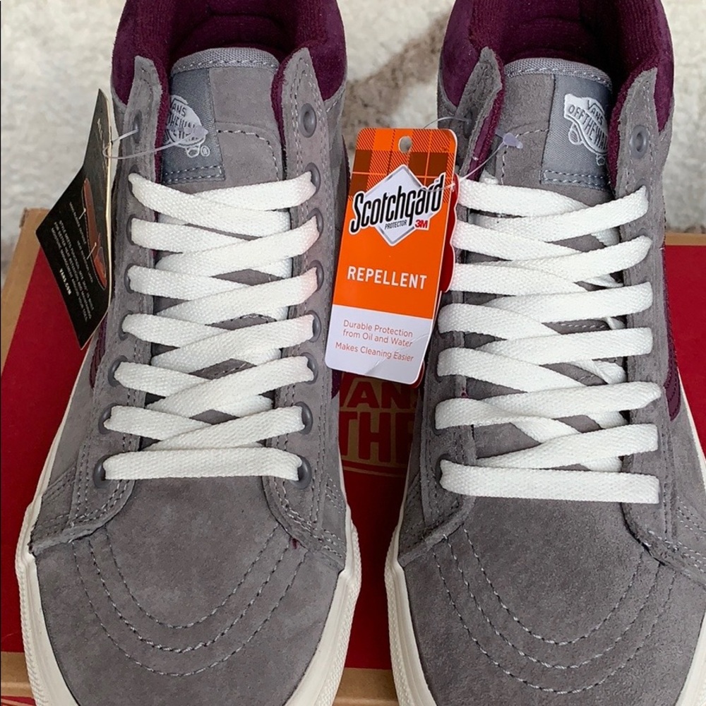 VANS SK-8-HI MTE FROST GRAY/PRUNE WMNS - Picture 9 of 16